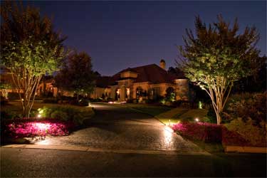 Professional Outdoor Landscape Lighting Services - The Good Earth ...
